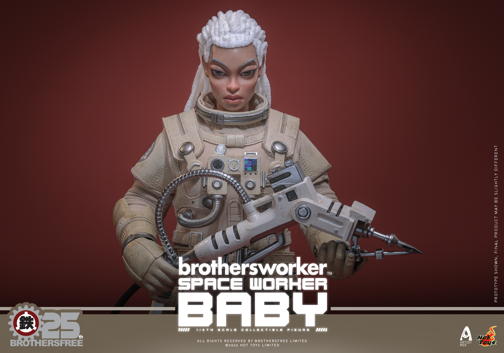 Space Worker Baby Takes Off in Brothersfree 25th Anniversary Collaboration Space Worker Baby Takes Off in Brothersfree 25th Anniversary Collaboration
