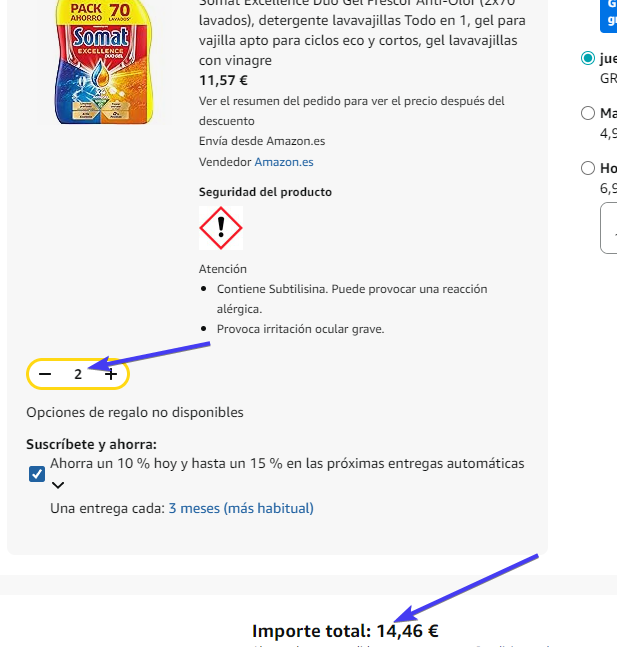 captura de ayuda para precio final 
