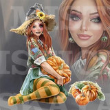 Scarecrow girl Monika