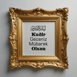 Kadir Geceniz Mübarek Olsun V150320260218 N53