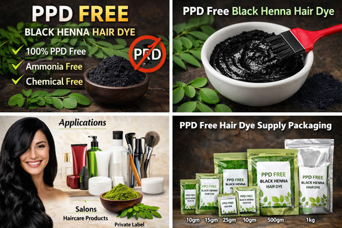 PPD Free Black Henna Hair Dye Manufacturer: A Safer Innovation for the Global Hair Color Industry.png