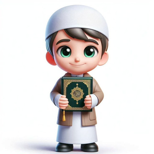 Hasil Bikin Gambar Dari Text To Image, Karakter Muslim 3D.jpg