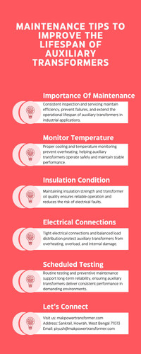 Maintenance Tips To Improve The Lifespan Of Auxiliary Transformers.jpg