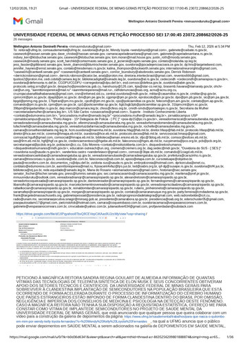 Gmail UNIVERSIDADE FEDERAL DE MINAS GERAIS PETIÇÃO PROCESSO SEI 17 00 45 23072.208662 2026 25 page 0.jpg