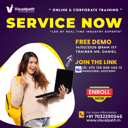 💡 Curious about ServiceNow ITOM & CMDB?
🎓Join our online free demo and learn practical concepts from industry experts using real-world use cases.
📅 Date: 14/02/2026 | ⏰ Time: 9:00 AM IST
👨‍🏫 Trainer: Mr. Daniel
🔗 Join Link: https://bit.ly/4rv2jv4
🆔 Meeting ID: 472 126 658 463 13 | 🔐 Passcode: uo3T6267
☎️Call +91-7032290546
🌐Visit: https://www.visualpath.in/servicenow-itom-cmdb-training.html
📲WhatsApp: https://wa.me/c/917032290546
👉 Blog: https://visualpathblogs.com/category/service-now/