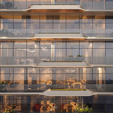 Spacious balcony at M3M Residences by Elie Saab