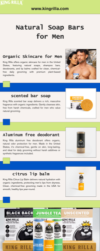 Natural Bar Soap for Men | King Rilla.png