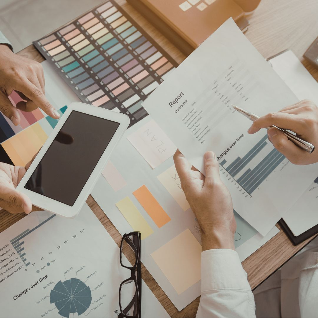 Email marketing strategy planning session in a Gold Coast office