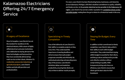 Electrical company kalamazoo mi - lawselectric.com.png