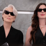 (L-R): Miranda Priestly (Meryl Streep) and Andie Sachs (Anne Hathaway) in 20th Century Studios' THE 