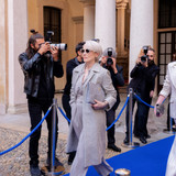 (Center - Right) Meryl Streep as Miranda Priestly and Anne Hathaway as Andy Sachs in 20th Century St