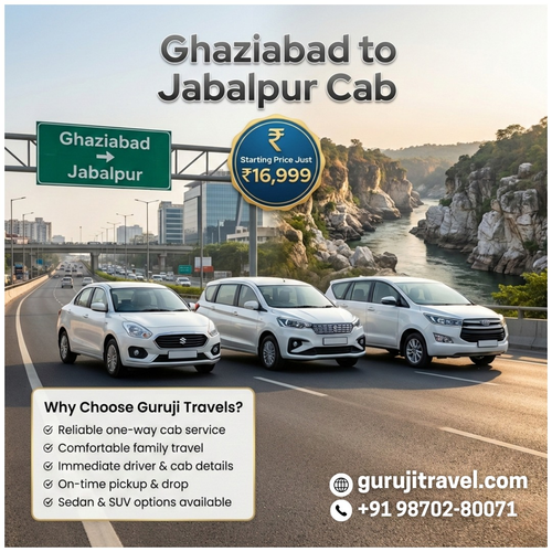 Ghaziabad to Jabalpur Cab Banner.png