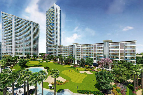 Golf Course at M3M Fairway East in Sector 65, Gurgaon.jpg