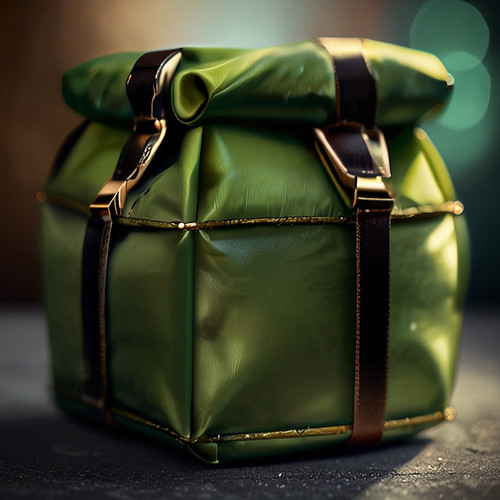 Leonardo Lightning XL Bolso de tela verde elegant soft bokeh b 0.jpg