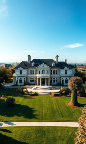 aerial shot of a luxurious mansion with a sprawling lawn.jpg