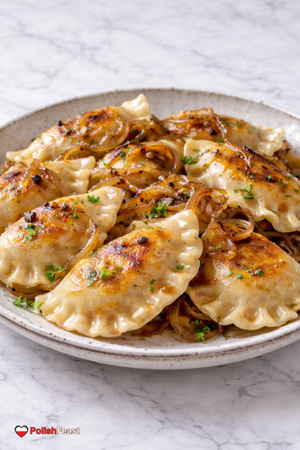 Polish Pierogi Ruskie Recipe – Traditional Dumplings with Potato and Cheese.jpg