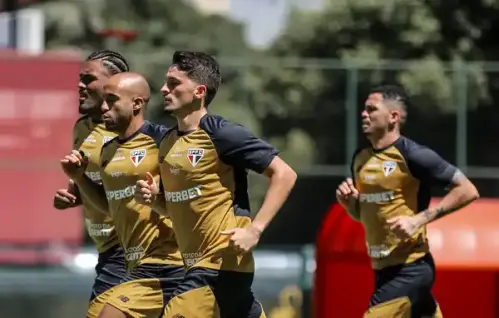Desfalques importantes! São Paulo finaliza treinos com desfalques para encarar a Ponte Preta