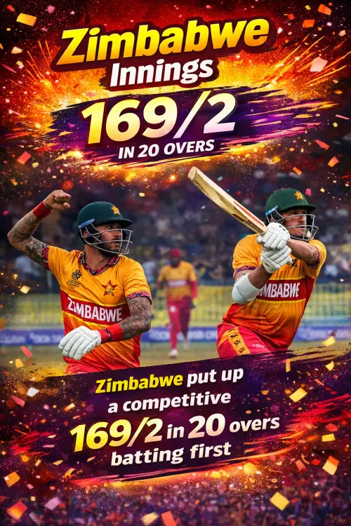 T20 World Cup 2026: Zimbabwe stun Australia!