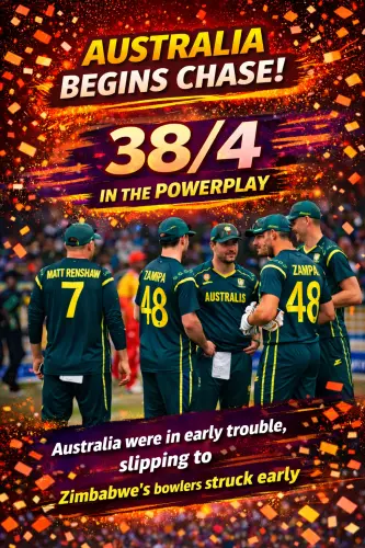 T20 World Cup 2026: Zimbabwe stun Australia!