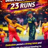 Australia vs Zimbabwe