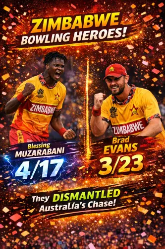 T20 World Cup 2026: Zimbabwe stun Australia!