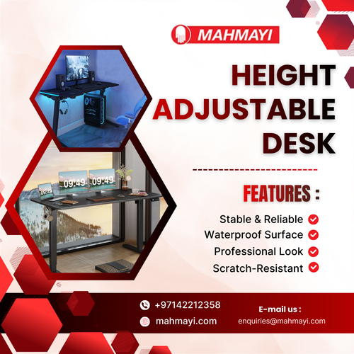 Premium Height Adjustable Desk for Home Work Setup.png