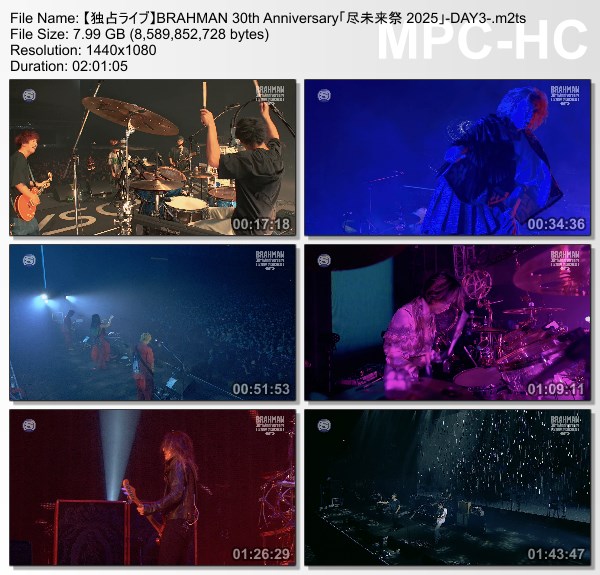 [TV-Variety] BRAHMAN 30th Anniversary「尽未来祭 2025」-DAY3- (SSTV 2026.02.12)