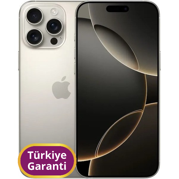 Resim Apple iPhone 16 Pro Max TR Garanti | 256 GB Natürel Titanyum 
