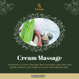 Cream Massage for Skin Comfort