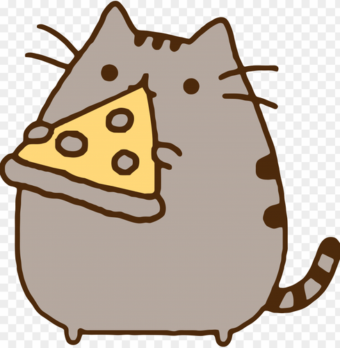 pusheen eating pizza.png