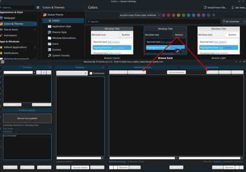 KDE(GTK3) BreezeDark not good