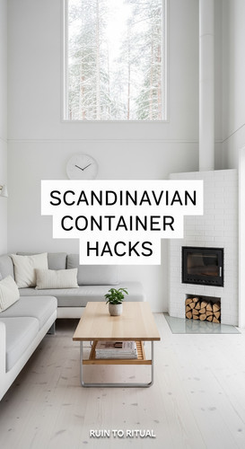 Vertical Pintereststyle image of container home with Scandinavian minimalist decor Centered overlay .jpg