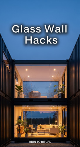 Vertical Pintereststyle image of container home with glass wall living room Centered overlay text re.jpg