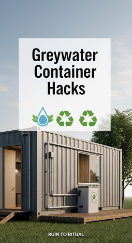 Vertical Pintereststyle image of container home with greywater recycling system Centered overlay tex.jpg