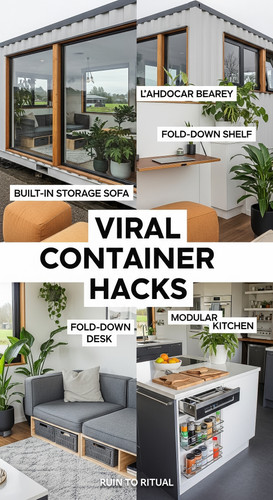 Vertical Pintereststyle image of container home with viral design tips Centered overlay text reads V.jpg