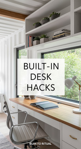 Vertical Pintereststyle image of container home with builtin desk workspace Centered overlay text re.jpg