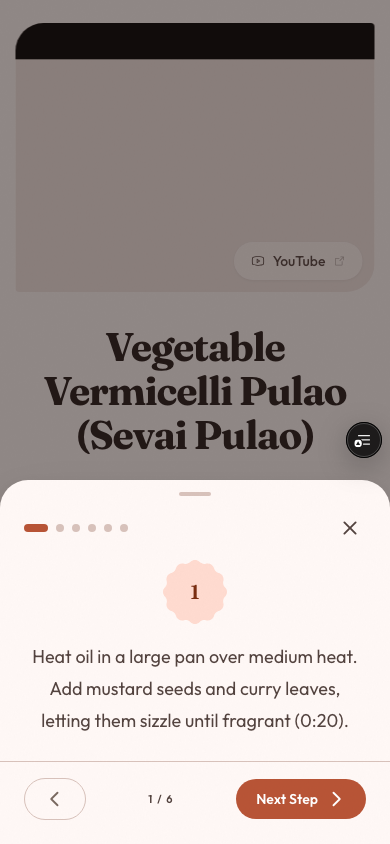 visual polish cooking mode mobile.png