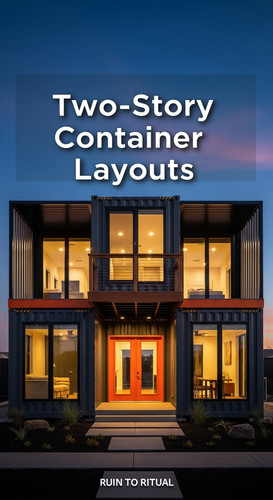 Vertical Pintereststyle image of stacked containers forming a twostory house Centered overlay text r.jpg
