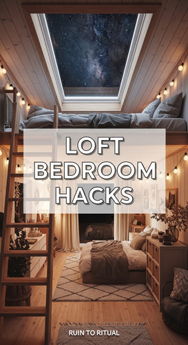 Vertical Pintereststyle image of container home with loft bedroom skylight Centered overlay text rea.jpg