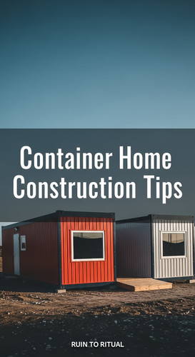 Vertical Pintereststyle image of container home construction steps with labeled diagrams Centered ov.jpg