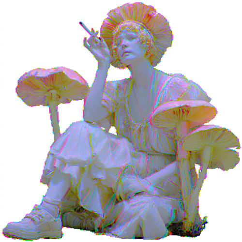 smoking mushroom girl.png