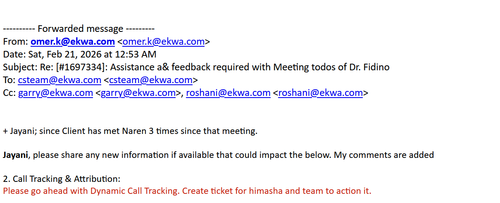 2026 02 23 22 30 15 Fwd [#1697334] Assistance a& feedback required with Meeting todos of Dr. Fidin.png