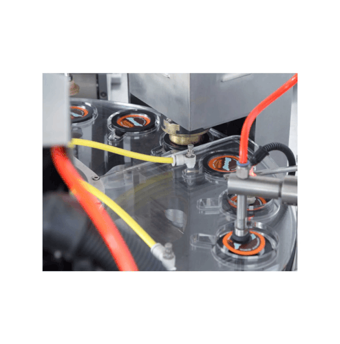 Faster portion control supported by k cup filling machine use.gif