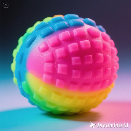 dreamina 2026 02 24 3654 generate a stressball that has multiple ....jpg