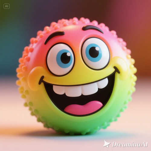 dreamina 2026 02 24 5543 generate an stress ball that looks funny.jpg