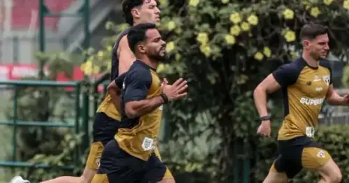 São Paulo encerra treinos e confirma desfalque de Danielzinho para enfrenta Coritiba
