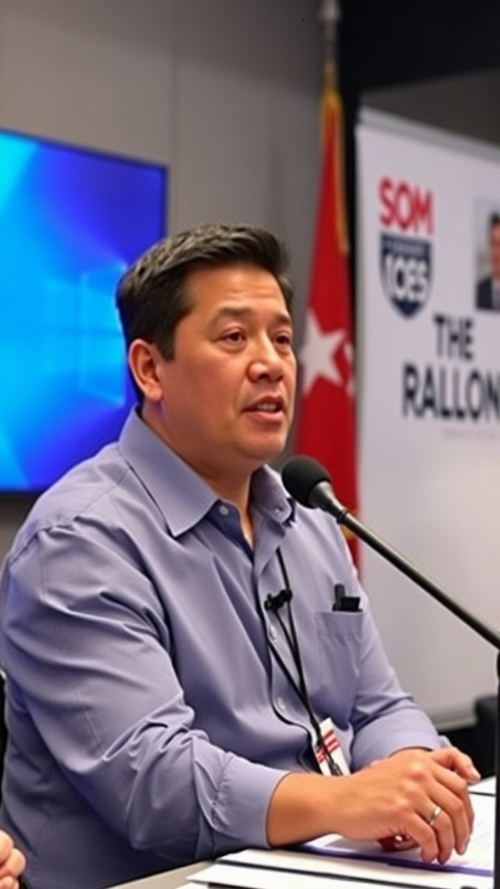 Solon Nice to see Marcos, Robredo working, not engaging in politics