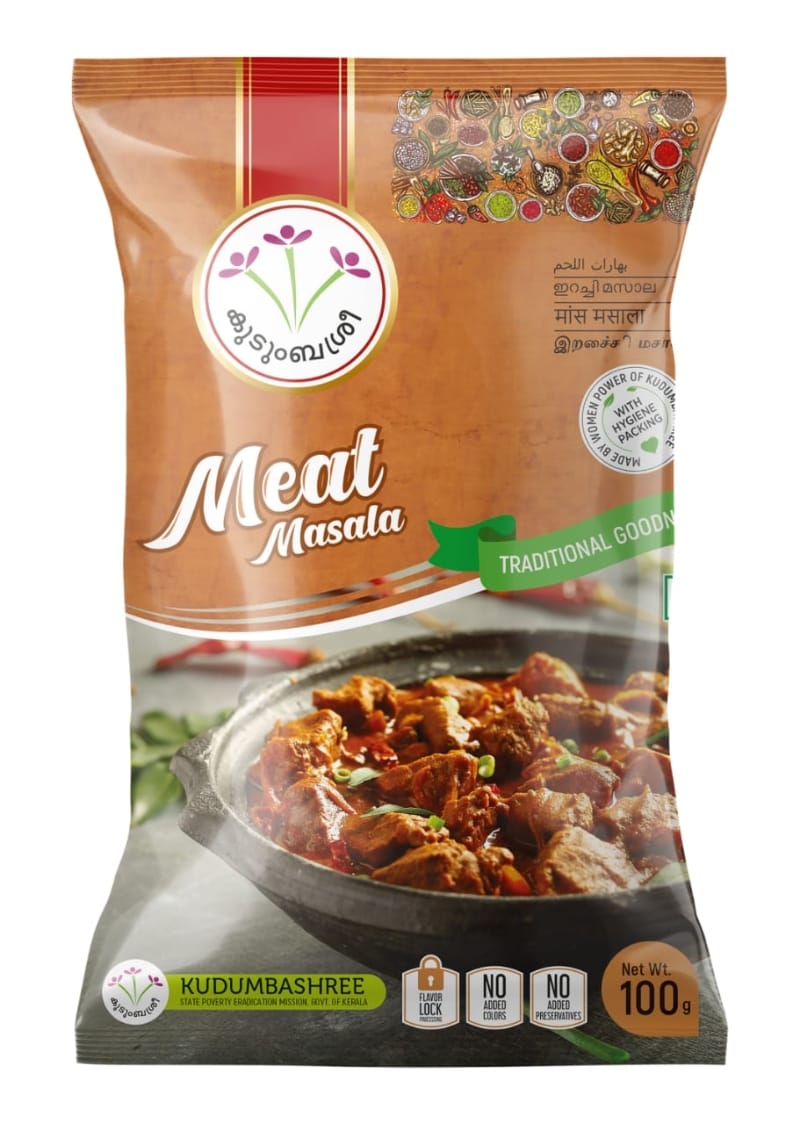 Kudumbashree Meat Masala,100g (കുടുംബശ്രീ മീറ്റ് മസാല)