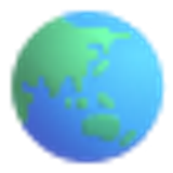 globe showing asia australia