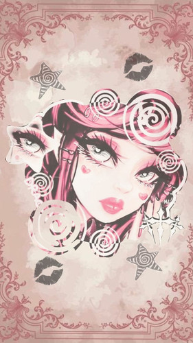 #draculaura #pink #monsterhigh #black #y2k #aestehthic.jpg